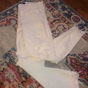 Crop pants long